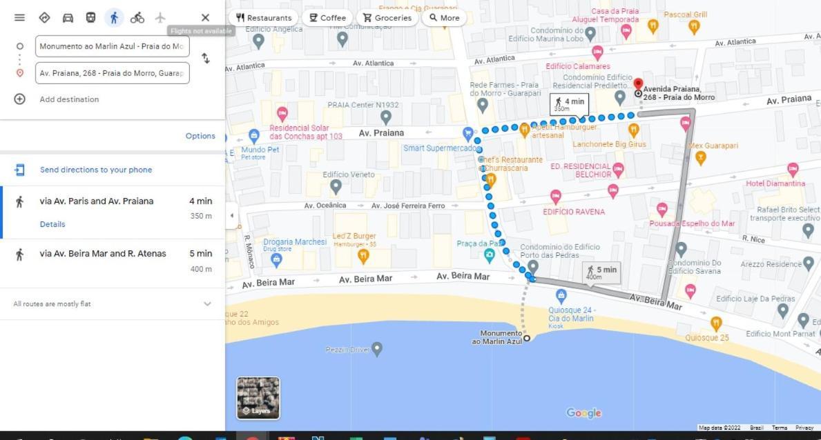 Praia Do Morro - Apart 2 Qts Com Suite - Ed Solar De Bruna, 70 Metros Da Praia - Garagem Coberta - Wifi Guarapari Extérieur photo